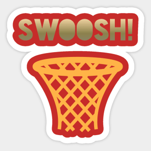 Swoosh! Sticker